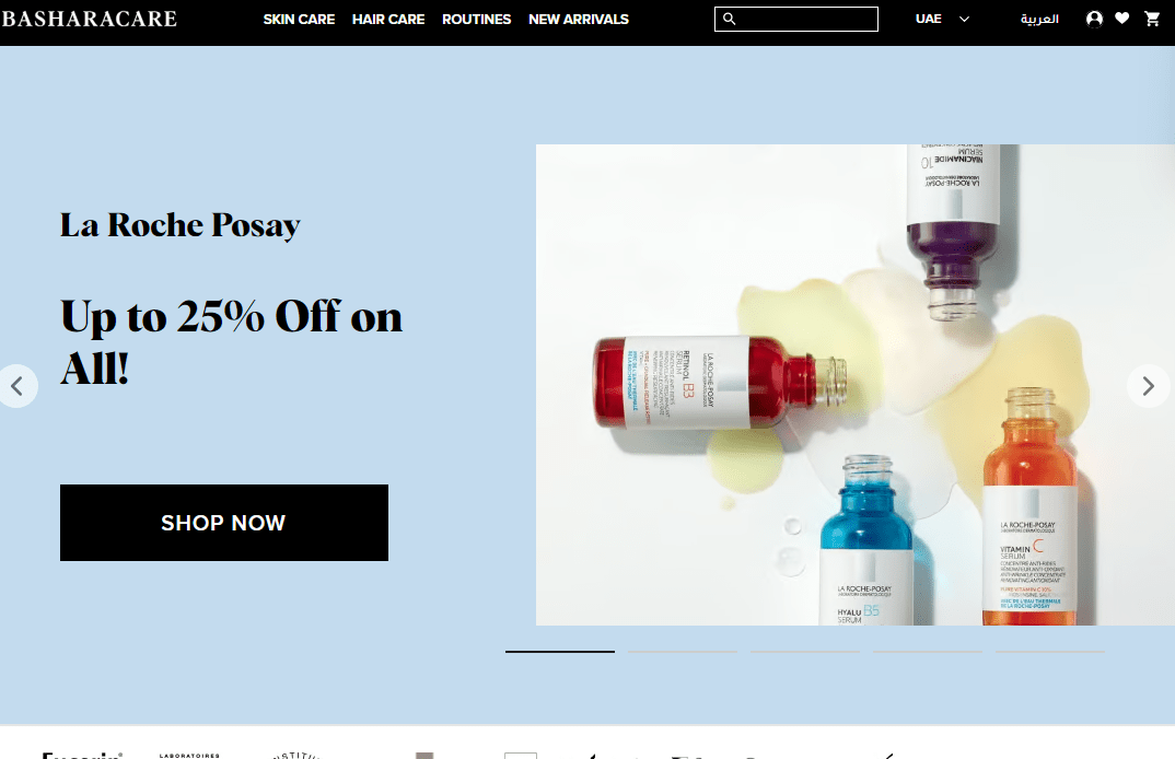 Basharacare.com features a unique array of globally sourced beauty essentials for sellers.